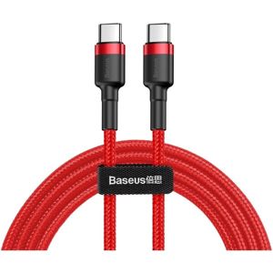 Baseus Cafule kabel USB-C PD 2.0 60W (20V/3A) 2m červený/černý