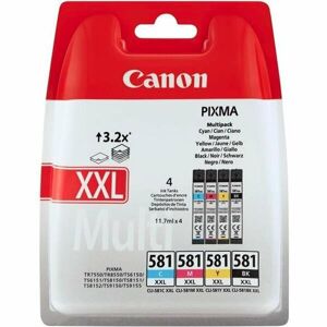 Canon Cartridge CLI-581XXL C/M/Y/BK MULTI BLISTER