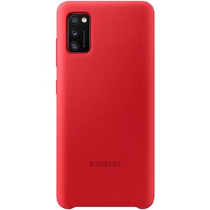 Samsung Silicone Cover kryt Galaxy A41 (EF-PA415TB) červený