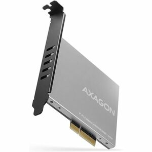 AXAGON PCEM2NC PCIe x4 M.2 NVMe Mkey slot adaptér pasivní chladič