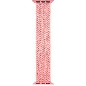 Tactical pletený převlékací řemínek Apple Watch 38/40mm růžový S