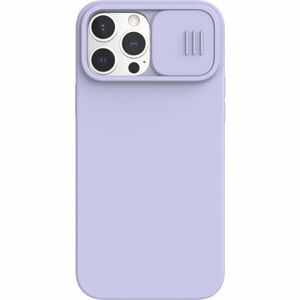 Nillkin CamShield Silky Magnetic silikonový kryt iPhone 13 Pro Max fialový
