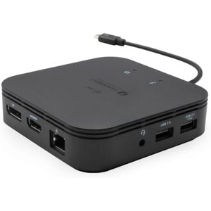 i-tec Thunderbolt 3 Travel Dock Dual 4K Display with Power Delivery 60W
