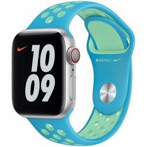 Apple Watch sportovní řemínek Nike 40/38mm chlorine blue / green glow