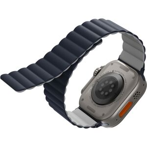 UNIQ Revix oboustranný řemínek pro Apple Watch 49/45/44/42mm Storm (modrý/šedý)