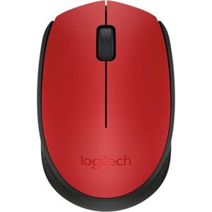 Logitech Wireless Mouse M171 červená