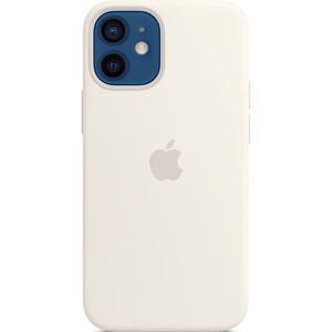 Apple silikonový kryt s MagSafe na iPhone 12 mini bílý