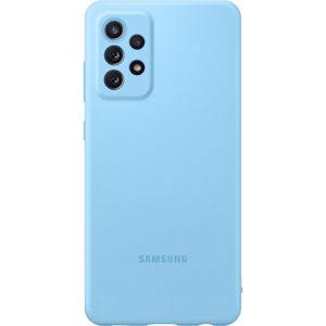Samsung Silicone Cover kryt Galaxy A72 (EF-PA725TLEGWW) modrý