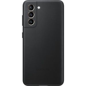 Samsung Leather Cover kryt Galaxy S21 5G (EF-VG991LBE) černý (eko-balení)