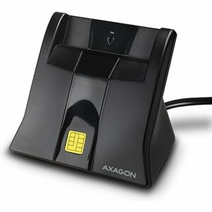 AXAGON CRESM4 USB externí StandReader čtečka kontaktních karet Smart card (eObčanka)