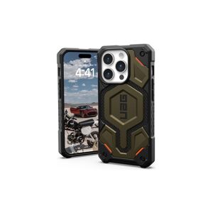 UAG Monarch Pro MagSafe iPhone 15 Pro kevlarově khaki