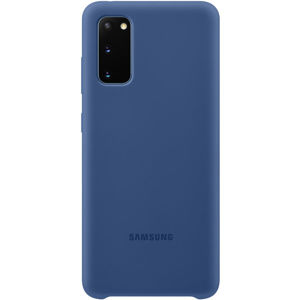 Samsung EF-PG980TN silikonový zadní kryt Galaxy S20 námořnicky modrý