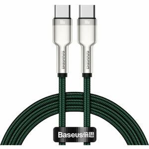 Baseus Cafule Series kabel USB-C/USB-C 100W 1m zelený
